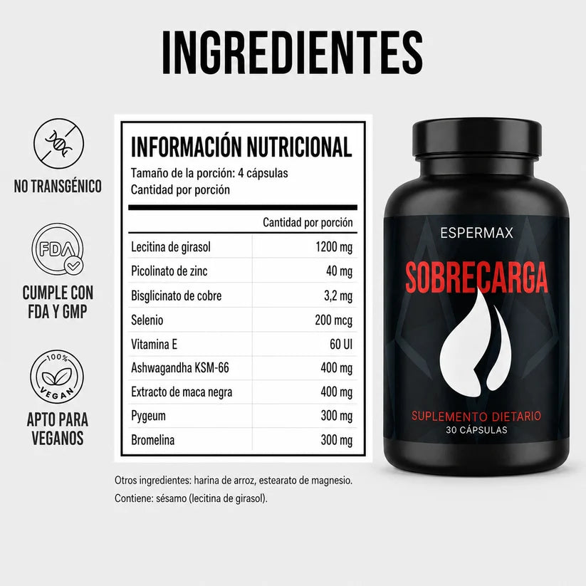 SPERMAX Volumen + Realzador del Sabor